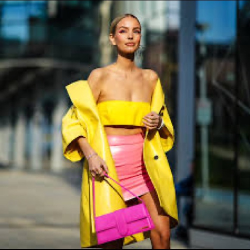 Adrienne Landau Satin Coat